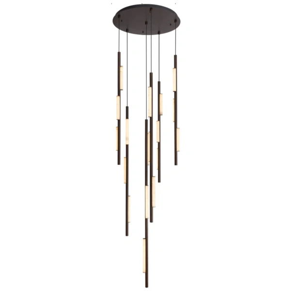 Pendant lamp Altara 18 LED D75 BLK