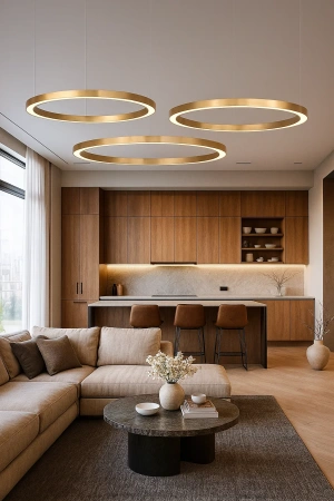 Pendant lamp Heli P60 BR
