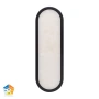 Wall light Auster Alabaster LED 12W 5CCT IP44 HV8011S-BLKALB