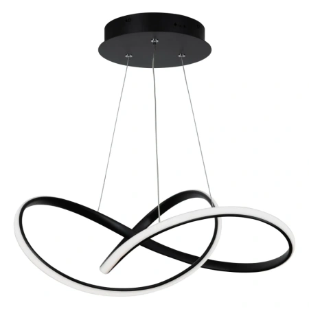 Pendant lamp Suko 500 BLK 3000K