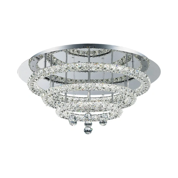Ceiling light Horos Crystal LED 37W CCT Dim D75 CHR remote Ceiling light Horos Crystal LED 37W CCT Dim D75 CHR remote