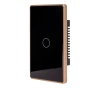 Wall Switch Single Gang BLK-GLD HV9220-1 Wifi