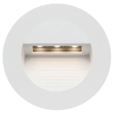 Step light Rye Round LED 1.2W 3K D80 WHT