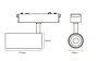 Track Spotlight Z3015-12.36.CCT.BK 48V 12W WIFI