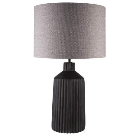 Table lamp Paxton Concrete B22 BLK