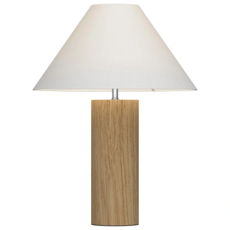 Table lamp Kari E27 natural wood