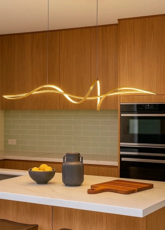 Pendant lamp Famous linear 2 P3 LED 30W 3CCT L1600 GL
