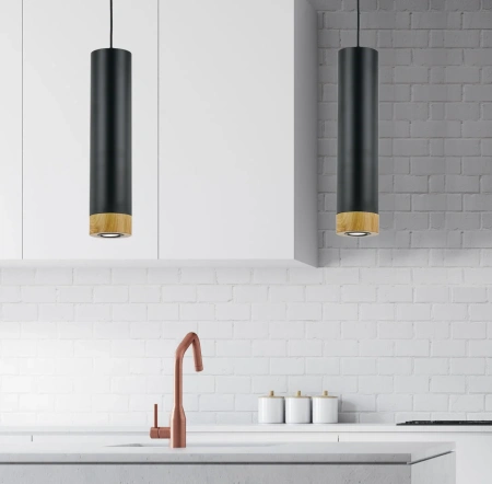 Pendant lamp Dakota GU10 5W L500 BKOK