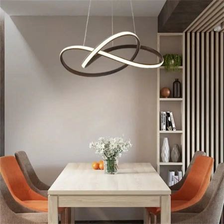 Pendant lamp Suko 500 BLK 3000K