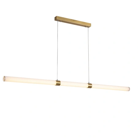 Linear light MAXWELL Ribbed L150 LED 30W 3CCT SAT BRS