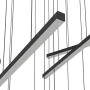 Pendant lamp LINDOZA LED 100W 3K BLK