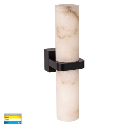 Wall light Spanish Alabaster Glass Up & Down G9 18W BL