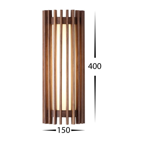  Wall light Orech Walnut Timber 12W LED