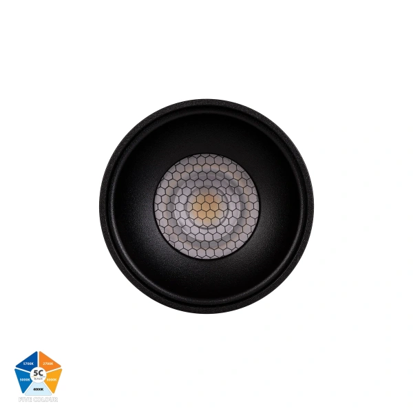 Surface downlight Nella 12V 7W 5CCT LED BLK