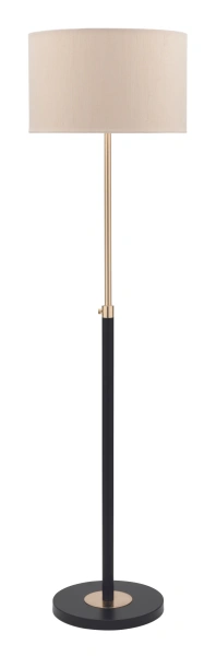 Floor lamp Iris Blk-Brs Floor lamp Iris Blk-Brs