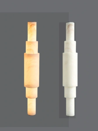 Wall light Toledo Alabaster Spanish Marble LED BRS