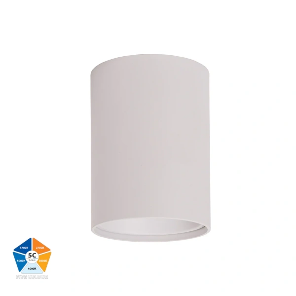 Surface downlight Nella WHT 5CCT LED 12W IP54 Surface downlight Nella WHT 5CCT LED 12W IP54