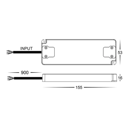 Driver LED HV9666-30W 12V IP20