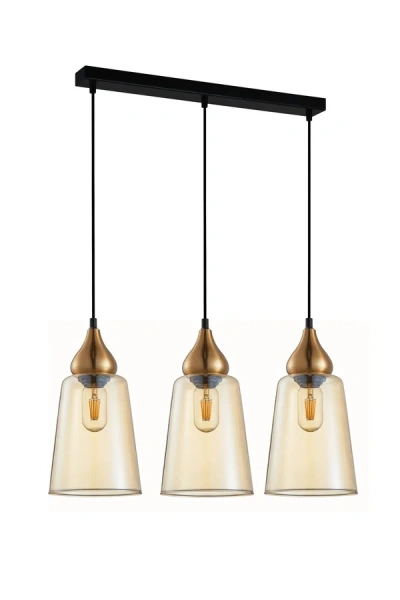 Pendant lamp JEREZ1X3S E27 bronze