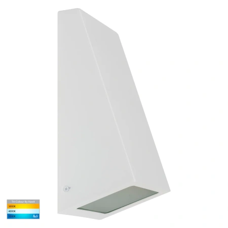 Wall light Taper TRI Colour down LED E27 9W WHT