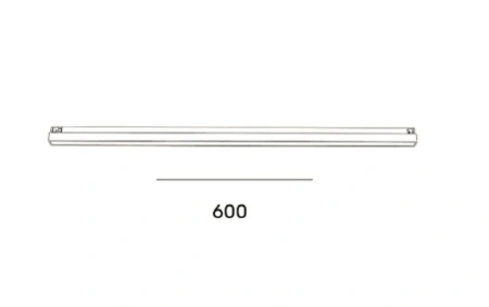 Track opal light LINEO Brass 48V 20W CCT