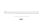 Track opal light LINEO Brass 48V 20W CCT
