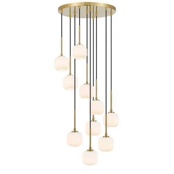 Pendant lamp BOBO 10 G9 D450 GL