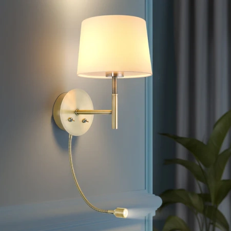 Wall Light Riley Antique Brass
