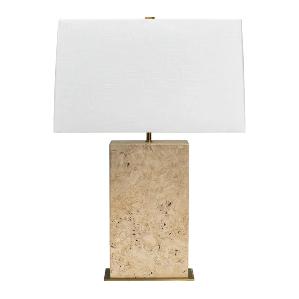 Table Lamp Dominique Travertine