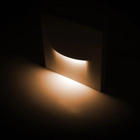Wall light Lisca 3W 3CCT 12V DC SQUARE LED BLK