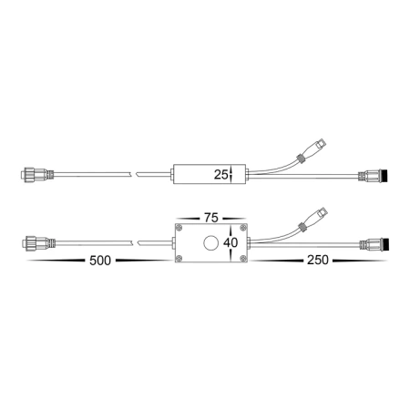 Receiver to suit Spitze 12V LED 3W garden spike HV1428RGBCW-REC