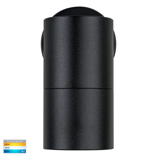 Wall light Tivah Fixed Down MR16 3CCT BL
