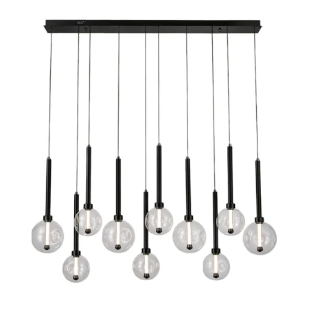 Pendant light Meteor 10 Bar LED 45W BLK