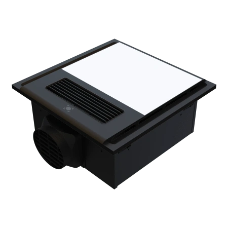 Exhaust fan Heatcore 4-in-1 Retrofit Line Bathroom Heater 3CCT 12W LED BLK