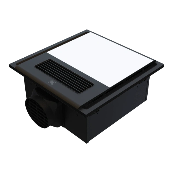 Exhaust fan Heatcore 4-in-1 Retrofit Line Bathroom Heater 3CCT 12W LED BLK