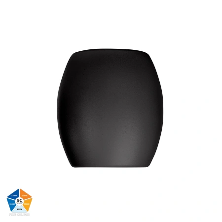 Surface downlight Nella 7W 240V 5CCT LED BLK