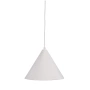 Single pendant CONIC.28 WHITE