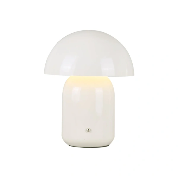 Table Lamp Mushroom LED CCT Dim Rechargeable White