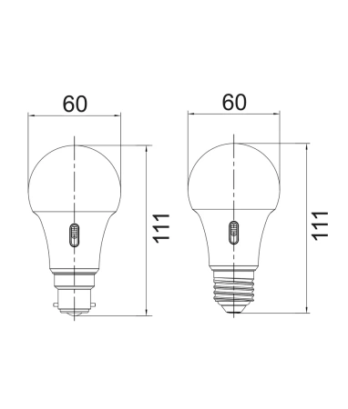 Globe GLSTRI  LED E27 10W Tri-CCT Dim