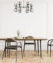 Pendant lamp Clessidra E27 CHR