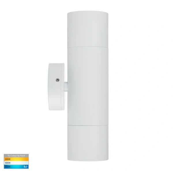 Wall light Tivah Light Up Down MR16 3CCT WHT