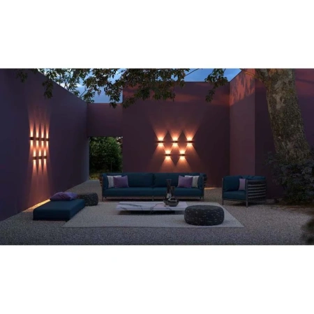 Wall light Maro Up & Down TRICol LED 4W IP54 WHT