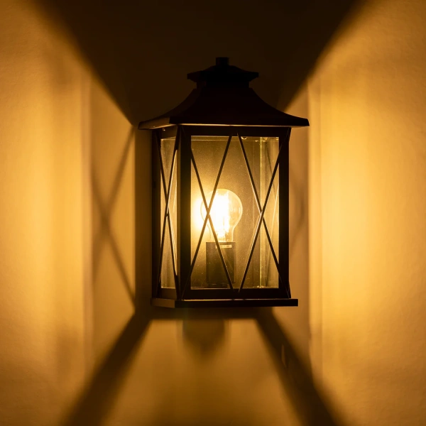 Wall light Odin E27 BLK