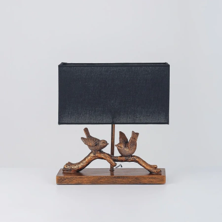 Table lamp Birds on Branch LED Gold