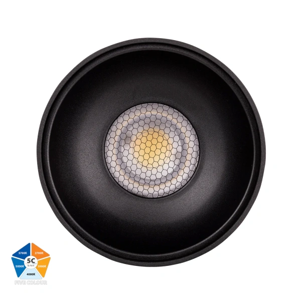 Surface downlight Nella BLK 5CCT LED 18W IP54 Surface downlight Nella BLK 5CCT LED 18W IP54
