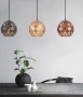 Pendant lamp TUILE3 Coffee
