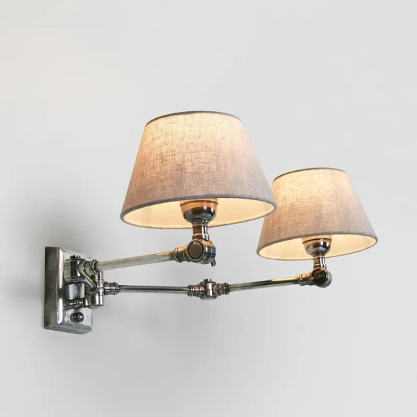 Wall light Worcester Base Antique E27 H150 SVR