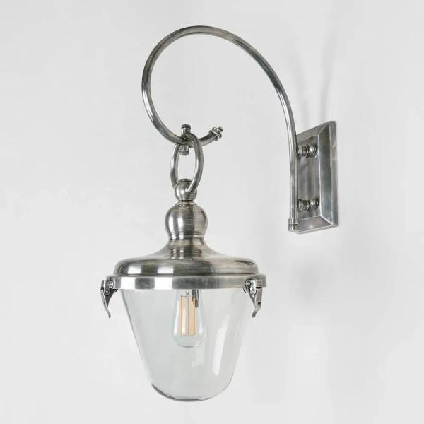 Wall light Savoy Outdoor Glass Shade Antique E27 H660 SVR