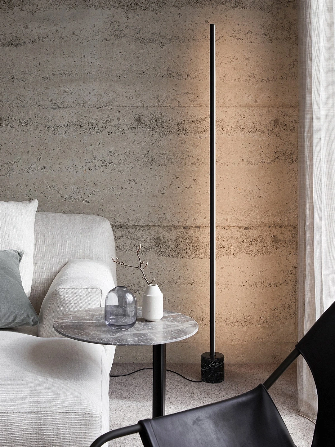 Additional lighting to emphasise the interior's individuality