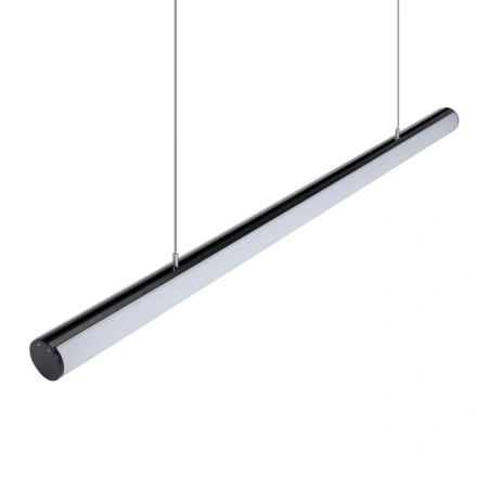 Pendant lamp PIPE 60 1.2M BLK 23116